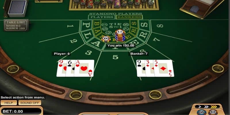 Quy tắc rút thêm lá thứ ba tại Baccarat j88